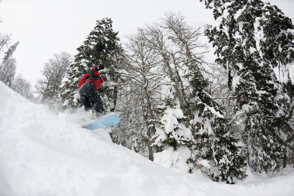 ski#2 Powder snow Jump