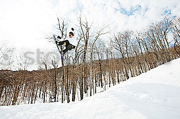 Similar – Image, Stock Photo A mess! Winter Snowboard