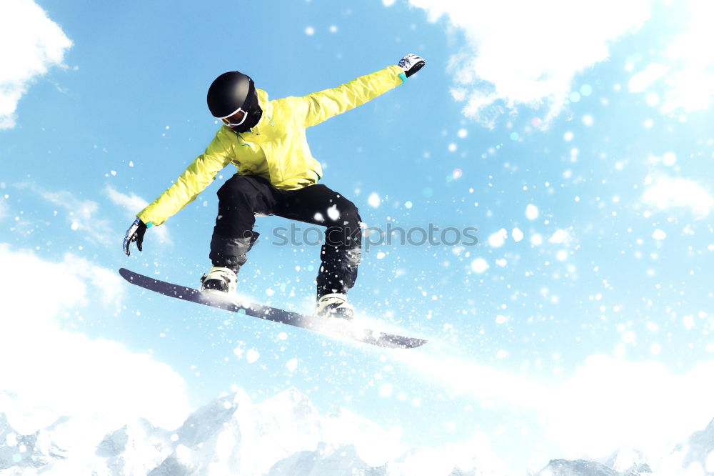 Similar – Snowboardsession St.Anton(CH)#2