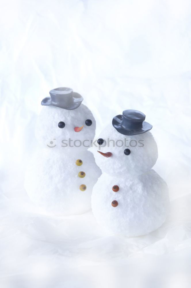 Similar – Image, Stock Photo snowman II Nature Winter