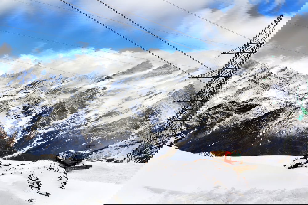 Similar – Image, Stock Photo wonderfull winter day on the Zugspitze