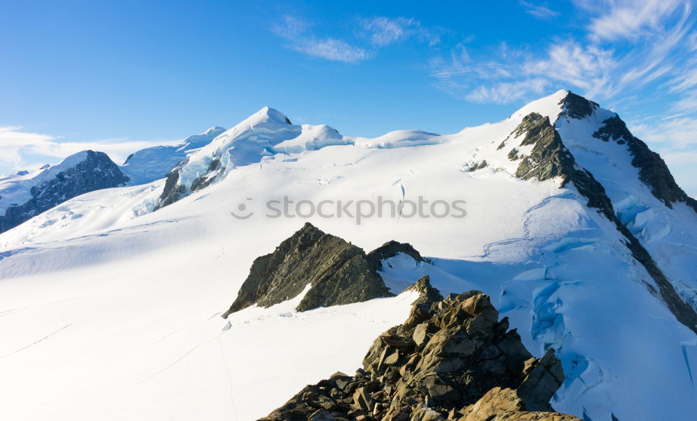 Similar – Image, Stock Photo thanks the summit Hiking