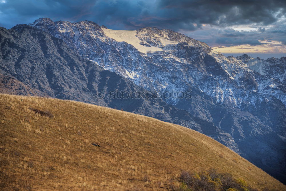 Similar – Golden mountains in Lagodekhi national park, Georgia