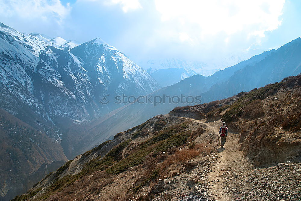 Similar – Image, Stock Photo View of Himalayas mountains