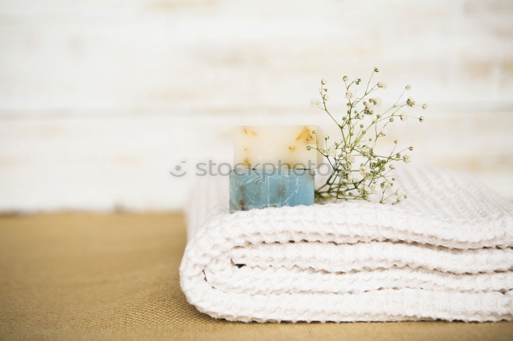 Similar – Image, Stock Photo Massage or sauna basket with herbs and accessories