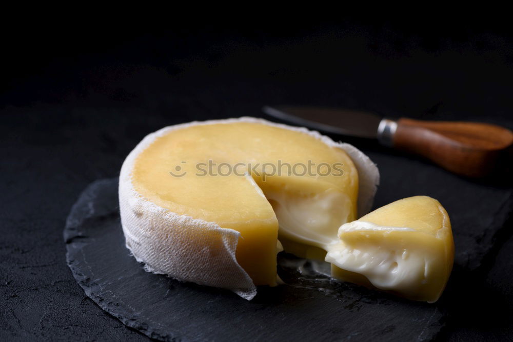 Similar – Fresh ripe lemons on dark stone