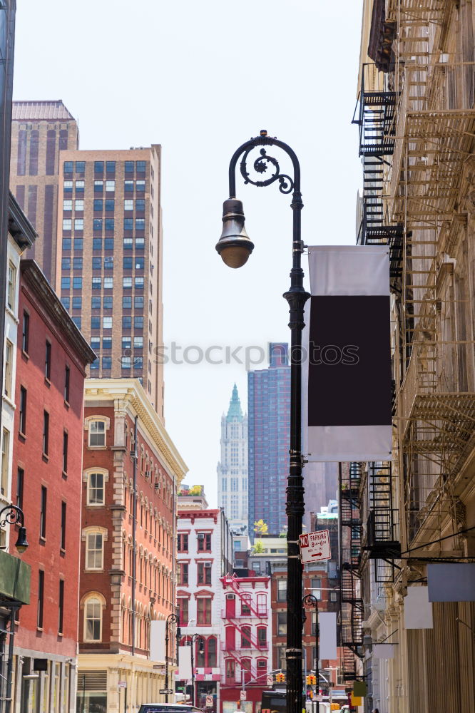 Side streets of New York