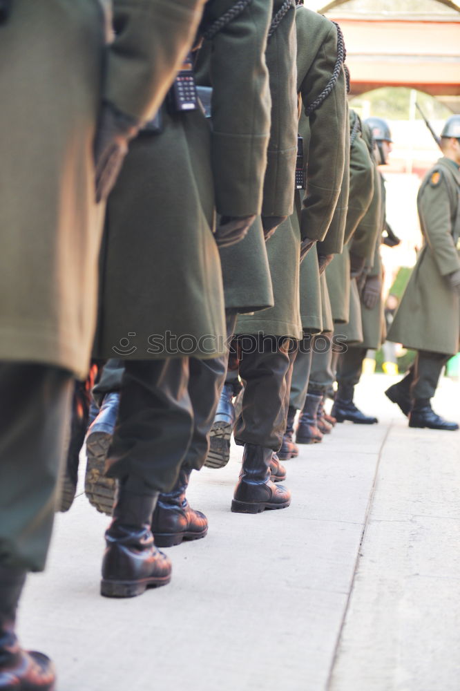 Similar – Soldiers of the Guard Regiment of the German Armed Forces