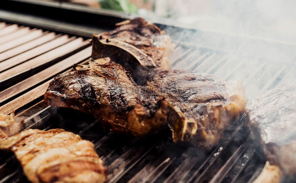 Image, Stock Photo F(r)isch on the grill Meat