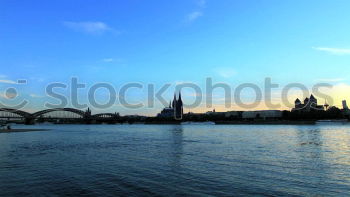 Similar – Image, Stock Photo blue bridge at the blue hour