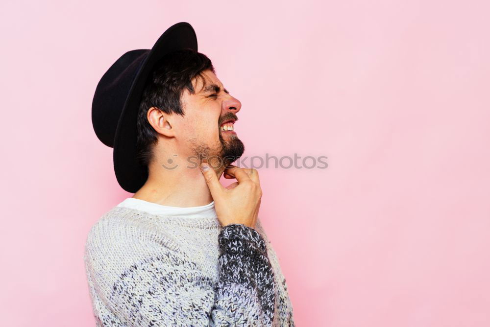 Similar – Image, Stock Photo Young man playing with soap bubbles