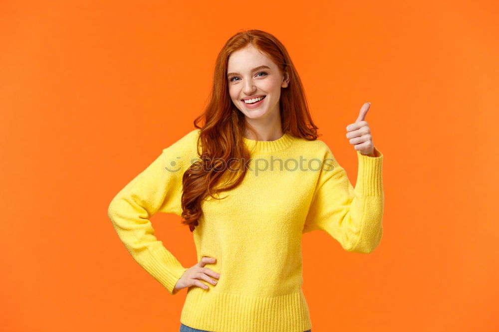 Similar – Image, Stock Photo Portrait of beautiful young woman using mobile phone in the street.