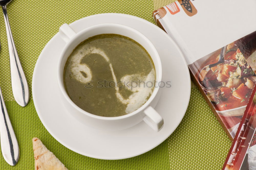 Similar – Image, Stock Photo Soup, my dear Food
