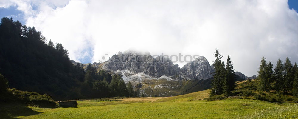 Similar – Image, Stock Photo Panorama of snowy Tatra mountains in spring, south Poland