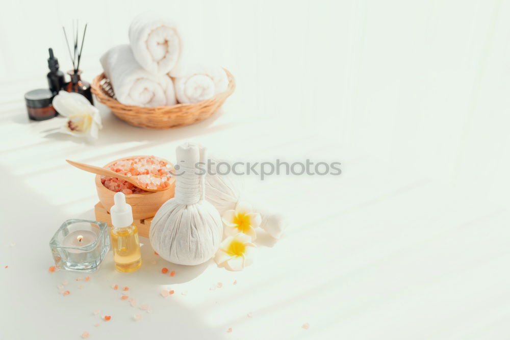 Similar – Image, Stock Photo Takeaway salads. Salads in glasses