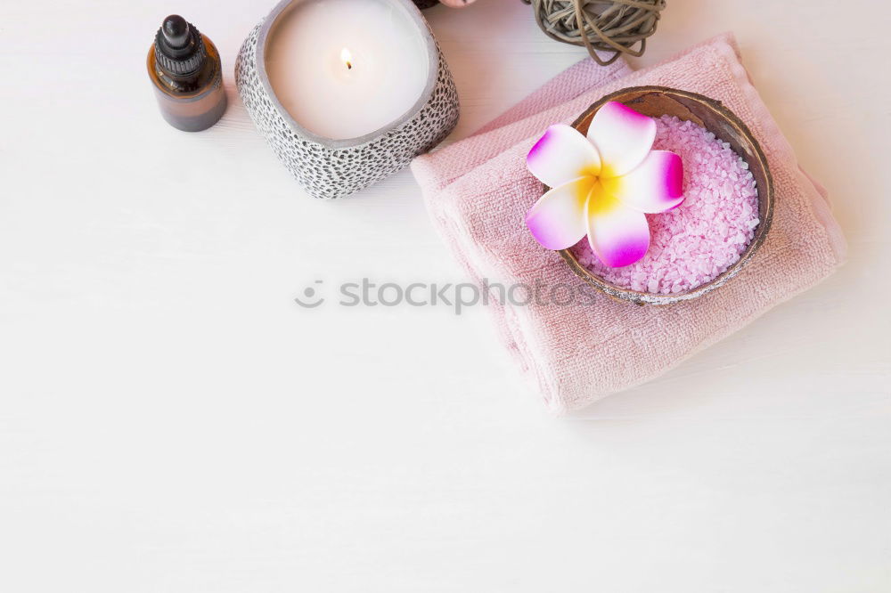 Similar – Image, Stock Photo Bath set with lavender in metal box