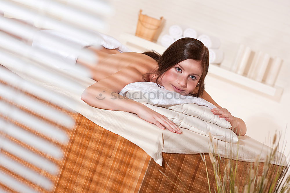 Similar – Image, Stock Photo Back View. Young woman