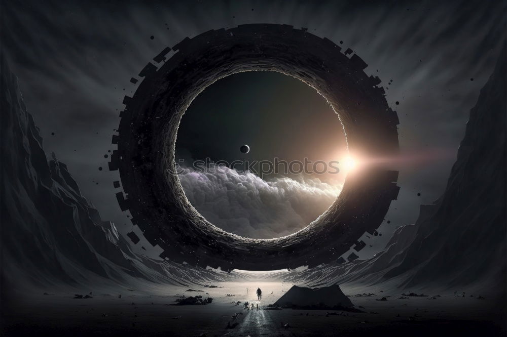 Similar – Image, Stock Photo solar eclipse