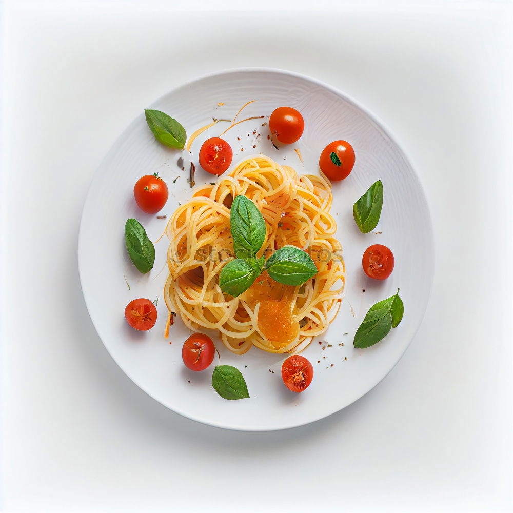 Similar – Lunch plate with spaghetti Bolognese