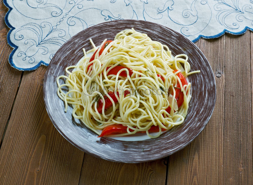 Similar – courgette noodles Food