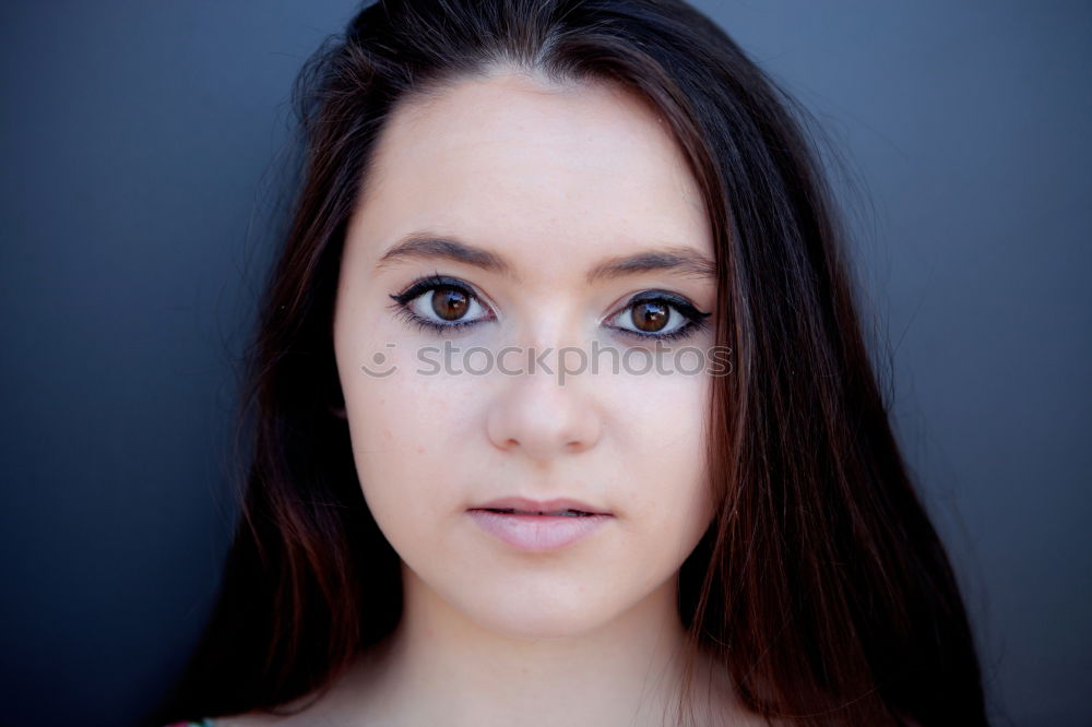 Similar – Image, Stock Photo Sylvia IV Young woman