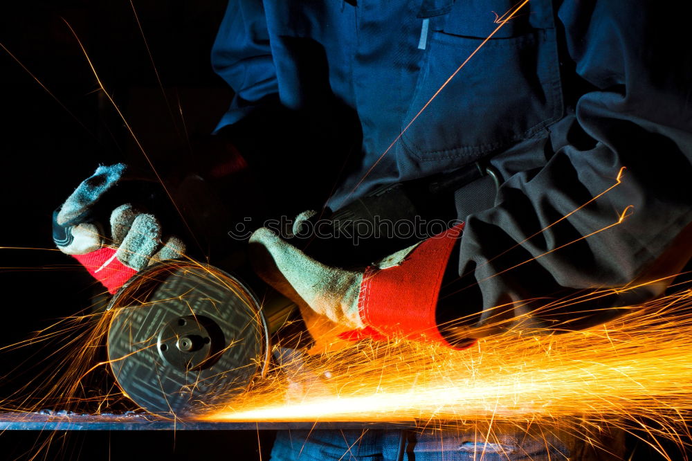 Similar – Image, Stock Photo worker welding