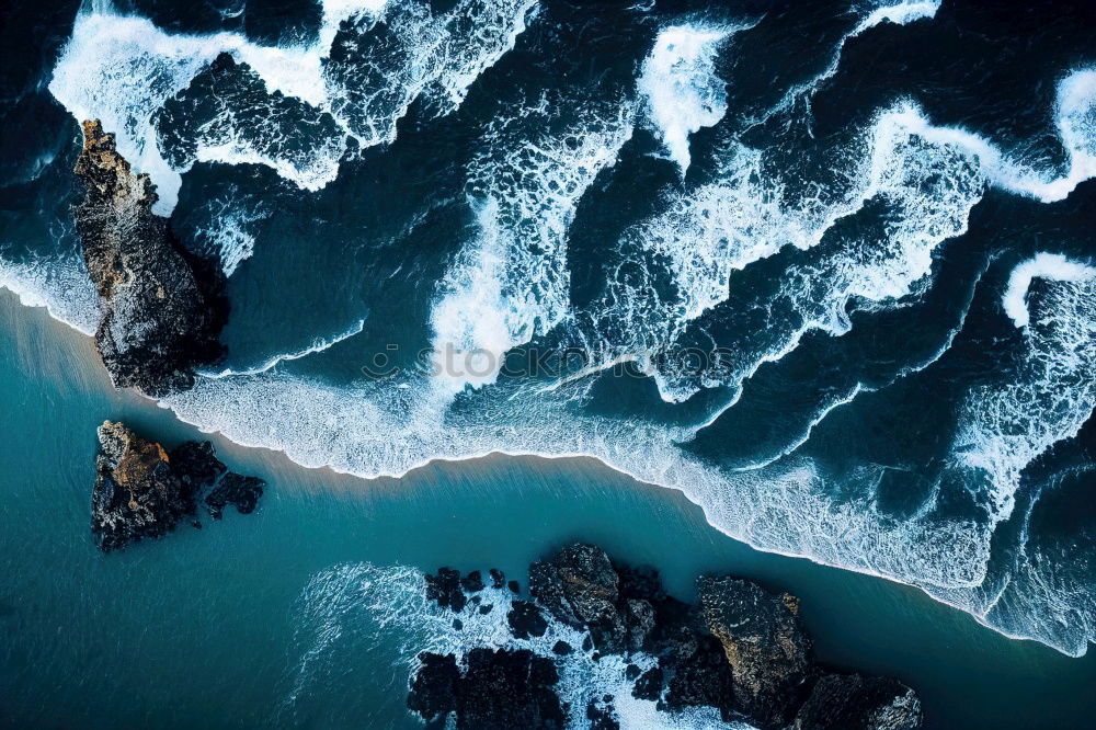 Similar – Image, Stock Photo Stone shore near blue water