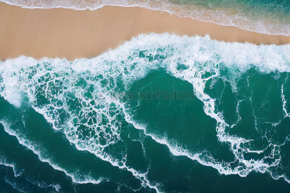 Similar – Beautiful beach, coast and bay with crystal clear sea water seen from above