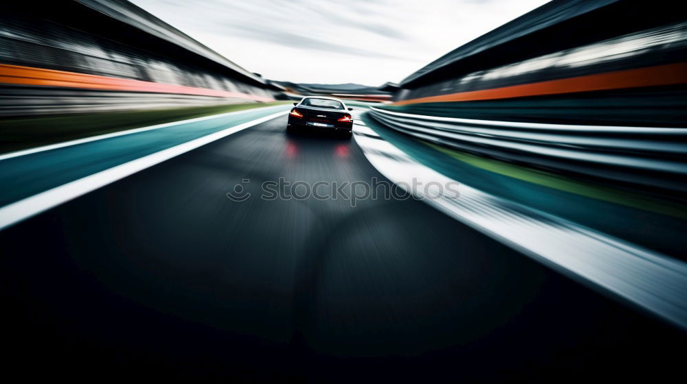 Similar – Image, Stock Photo Cyclist riding along a paved mountain road