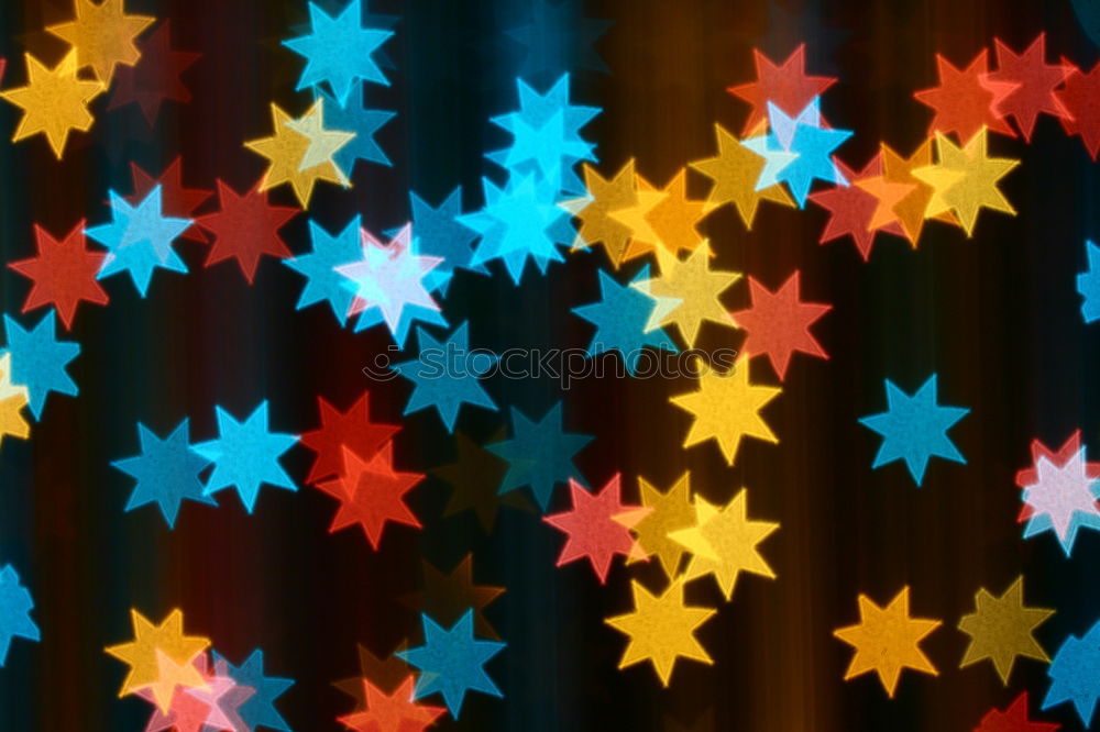 Similar – Wooden snowflake and Christmas lights.