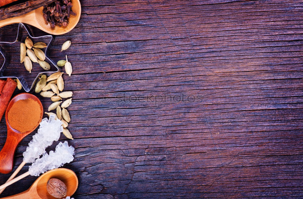 Similar – Image, Stock Photo Chocolate with cocoa powder, nuts and brandy