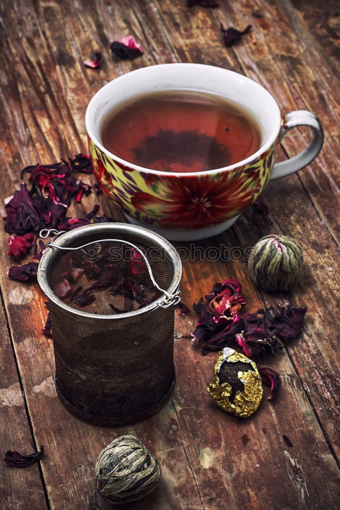 Similar – Image, Stock Photo Cup with herbal tea Food