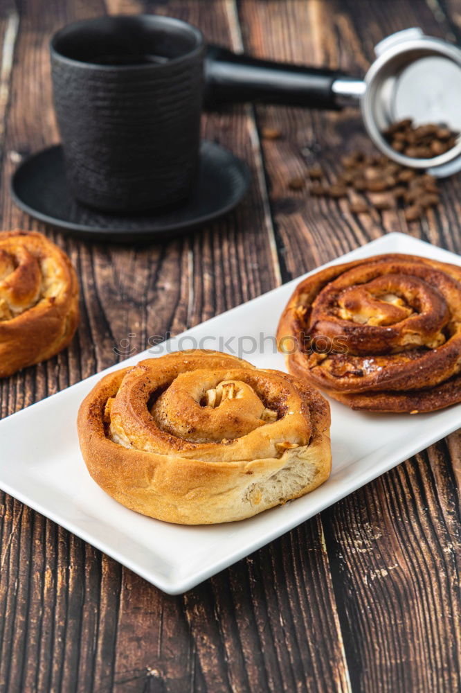 Similar – Image, Stock Photo Cinnamon bun VI Food Grain