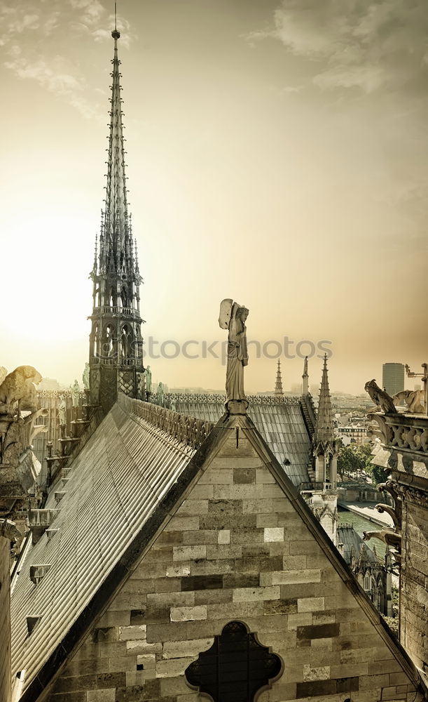 Similar – Image, Stock Photo windy over the roofs…