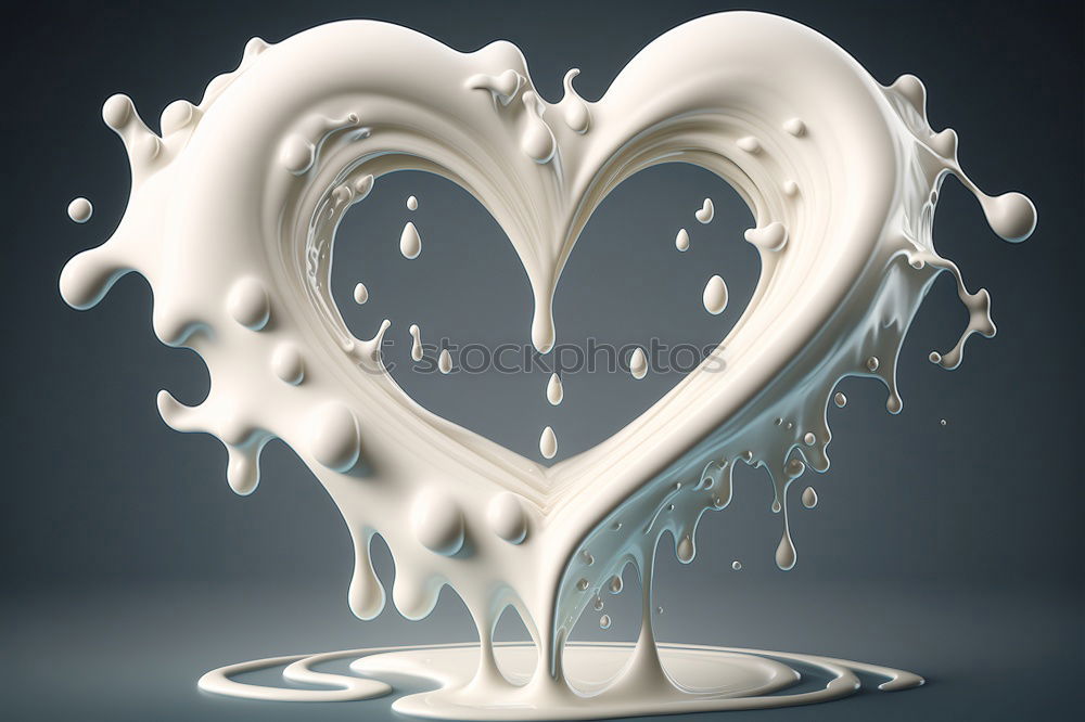 Similar – Image, Stock Photo Heart drops Beverage