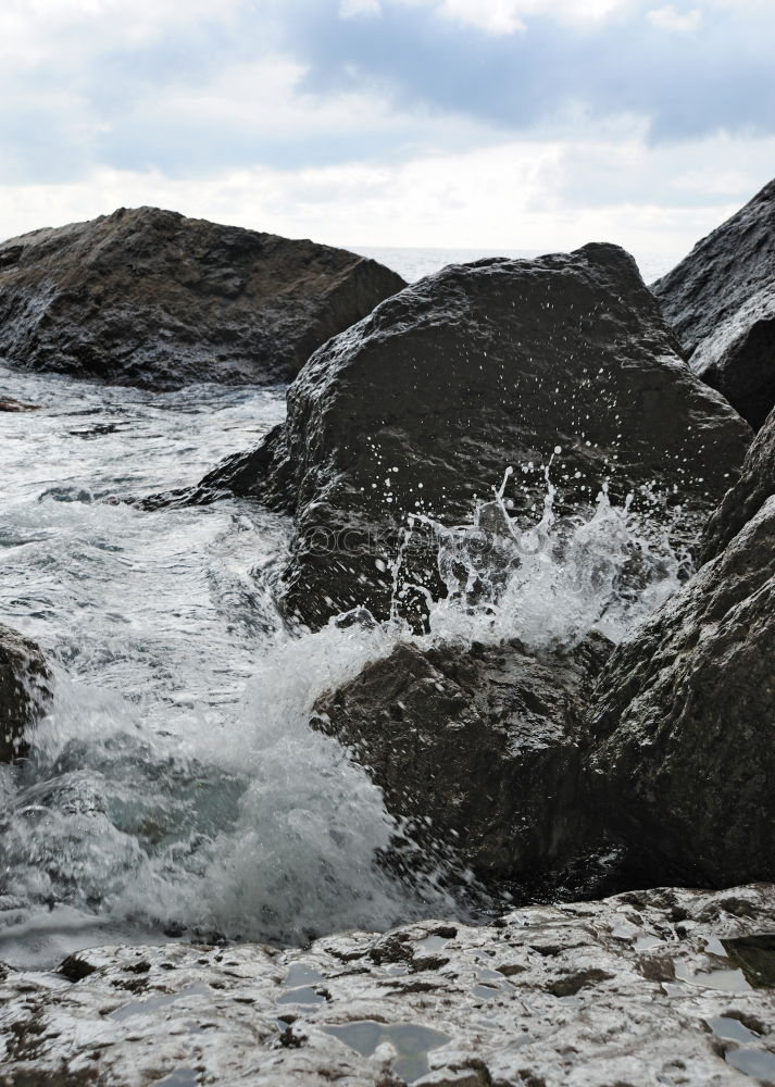 Similar – Image, Stock Photo dark sea Ocean Lake Edge