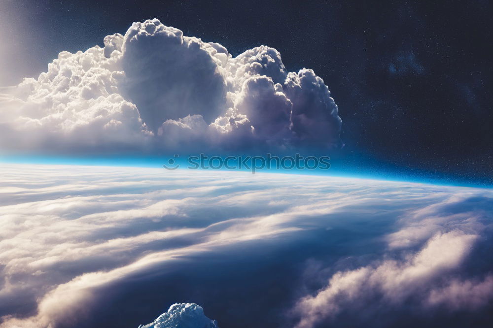 Similar – Image, Stock Photo bright and cloudy Clouds