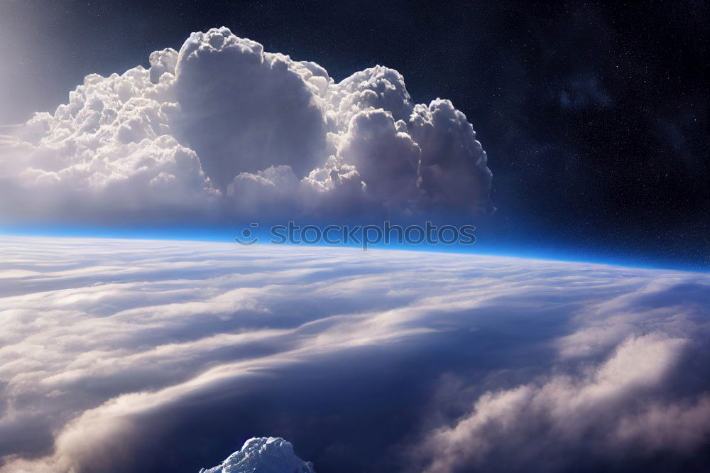 Similar – Image, Stock Photo bright and cloudy Clouds