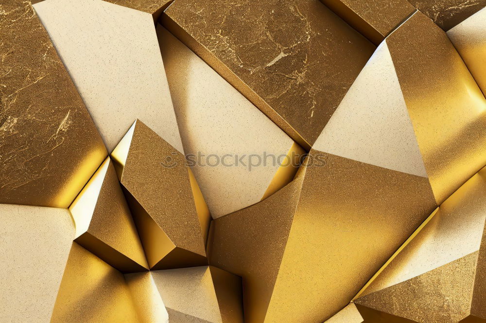 Similar – Image, Stock Photo Golden wavy squares Design