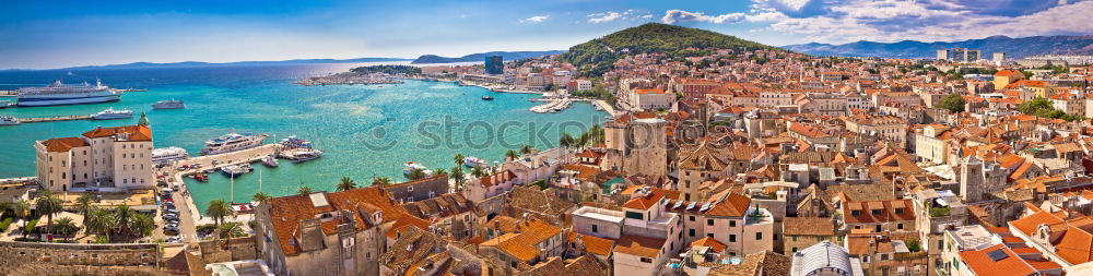 Image, Stock Photo Panoramic view of Rio de Janeiro from above, Brazil