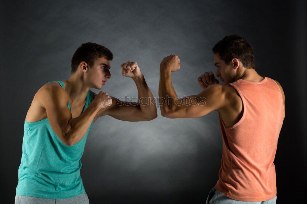 Similar – Image, Stock Photo Rebel Rob Strong Posture