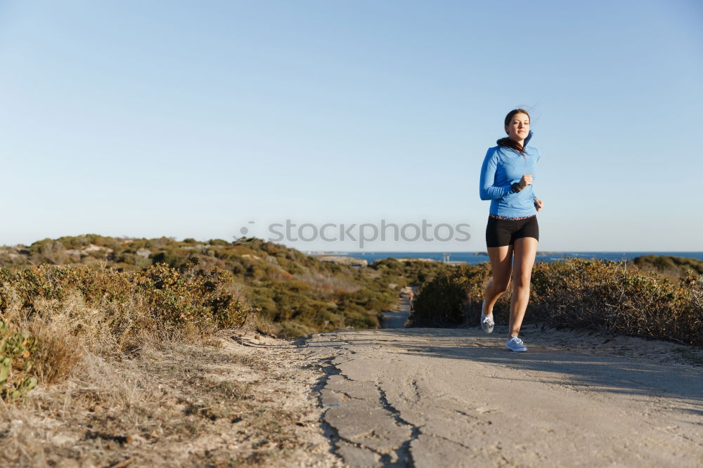 Similar – athletic woman resting