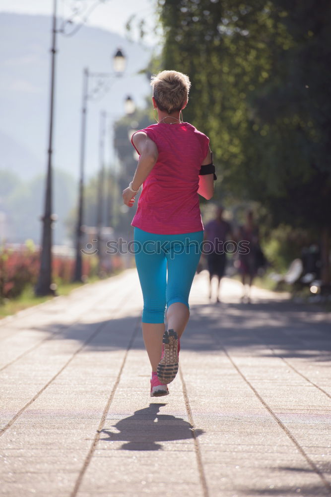Similar – Image, Stock Photo Running, always running