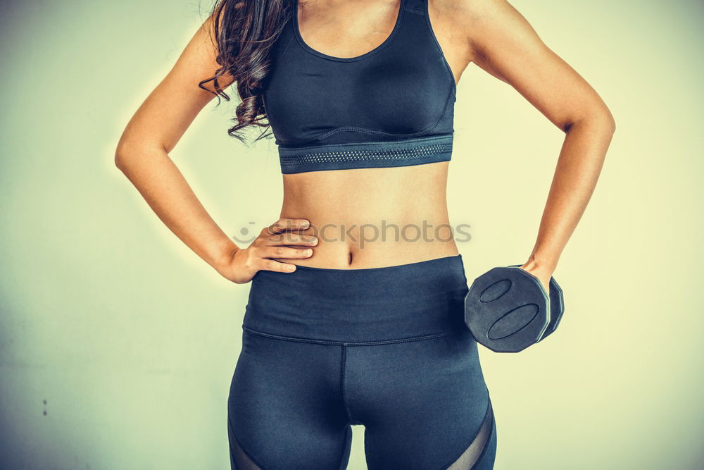 Similar – Image, Stock Photo Sporty woman Posing near Urban Wall Grafitti