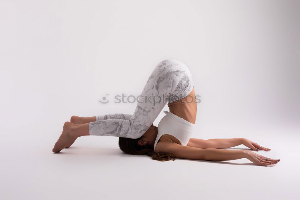 Similar – blumentopf Handstand