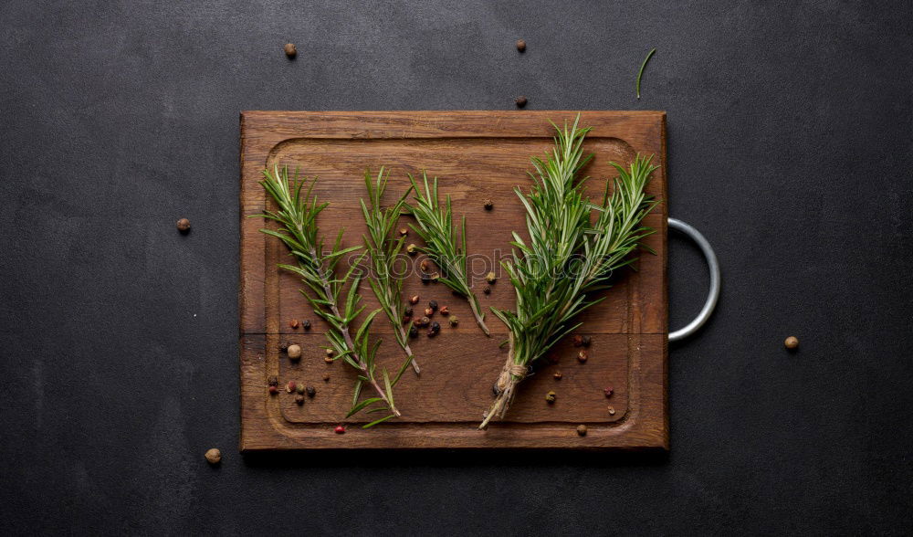 Similar – Image, Stock Photo Green asparagus on baking tray