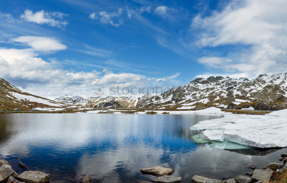 Similar – Image, Stock Photo Schwarzhornsee & Hochalmspitze