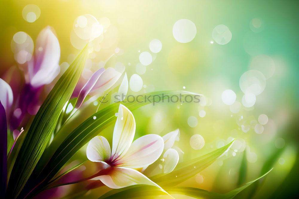 Similar – Image, Stock Photo Through the flower