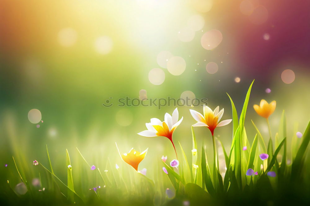 Similar – Image, Stock Photo Spring meadow VI