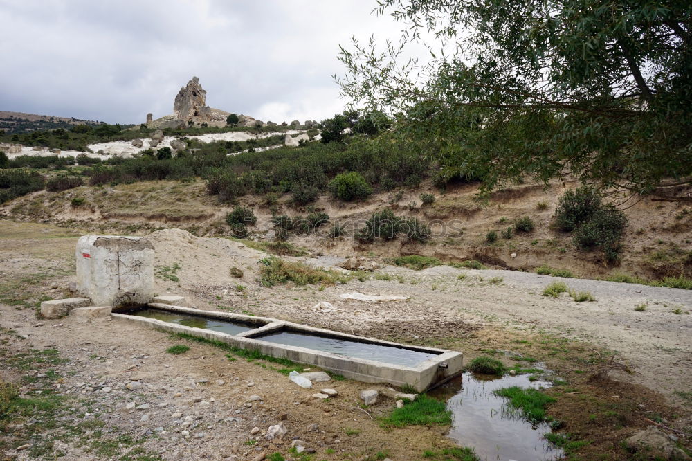 Similar – dilapidated open-air pool, decay